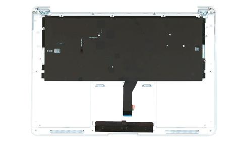 Клавиатура для ноутбука Apple MacBook Air 2012+ (A1466) Black, (Silver TopCase), Русский (горизонтальный энтер) Клавиатура для ноутбука Apple MacBook Air 2012+ (A1466) Black, (Silver TopCase), Русский (горизонтальный энтер) - фото 2