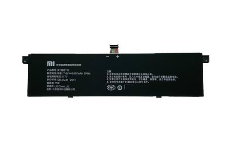 Акумуляторна батарея для ноутбука Xiaomi R13B01W Mi Air 13,3 7.6В Черный 5107мАч OEM Акумуляторна батарея для ноутбука Xiaomi R13B01W Mi Air 13,3 7.6В Черный 5107мАч OEM
