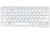 Клавиатура для ноутбука Lenovo IdeaPad S110, S206 Белый, (Белый фрейм), RU - фото 2, миниатюра
