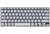 Клавиатура для ноутбука Samsung (740U3E, NP740U3E) с подсветкой (Light), Серебряный, (Без фрейма), RU - фото 2, миниатюра