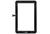 Тачскрин (Сенсор) для планшета Samsung Galaxy Tab 2 7 дюймов P3100 белый с отверстием под динамик - фото 2, миниатюра