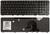 Клавиатура для ноутбука HP Pavilion (DV7-4000) Черный, (Черный фрейм) RU