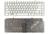 Клавиатура для ноутбука Dell Inspiron (1420, 1525, 1540) Vostro ( 1400, 1500) Серебряный, RU/EN