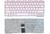 Клавиатура для ноутбука Sony (SVE14A) Pink, с подсветкой (Light), (Без фрейма) RU