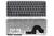 Клавиатура для ноутбука HP Pavilion (DM3-1000) Черный, (Серебряный фрейм) RU