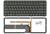 Клавиатура для ноутбука HP Pavilion (DM4-3000) с подсветкой (Light), Черный, (Черный фрейм) RU