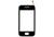 Тачскрін (Сенсорное стекло) для смартфона Samsung Galaxy Ace GT-S5830 чорний