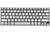 Клавиатура для ноутбука Asus Zenbook (UX21A, UX21E) Серебряный, (Без фрейма) RU - фото 2, миниатюра