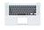 Клавиатура для ноутбука Apple MacBook Pro (A1398) Черный, (Серебряный TopCase), Русский (горизонтальный энтер) - фото 2, миниатюра