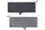 Клавиатура для ноутбука Apple MacBook 2011+ (A1278) Черный, (Оригинальная), (Без фрейма), Русский (вертикальный энтер)