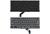 Клавиатура для ноутбука Apple MacBook Pro (A1425) Черный, (Без фрейма), Русский (горизонтальный энтер)