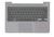 Клавиатура для ноутбука Samsung (NP530U3B) Черный, (Серый TopCase), RU