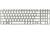 Клавиатура для ноутбука HP Compaq Presario CQ60 Серебряный, RU - фото 2, миниатюра