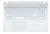 Клавиатура для ноутбука Sony FIT 15 (SVF15) Белый, (Белый TopCase), RU - фото 2, миниатюра
