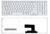 Клавиатура для ноутбука Sony Vaio (VPC-EH, VPCEH) Белый, (Белый фрейм) RU