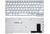Клавиатура для ноутбука Samsung (Q45, Q35) Серебряный, RU