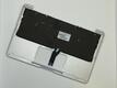 Клавиатура для ноутбука Apple MacBook Air 2013+ (A1465) Black, (Silver TopCase), Русский (горизонтальный энтер)