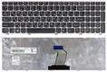 Клавиатура для ноутбука Lenovo IdeaPad (Z560, Z565, G570, G770) Черный, (Бронзовый фрейм), RU