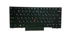 Клавіатура для ноутбука Lenovo (X280) з підсвіткою (Light), з покажчиком (Point Stick) Black, Черный фрейм, RU