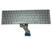 Клавіатура для ноутбука HP (15-dw0000) з підсвіткою (Light), Silver, (Без фрейма) RU