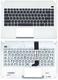 Клавиатура для ноутбука Asus VivoBook (X401U) Черный, (Белый TopCase), RU