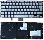 Клавиатура для ноутбука Dell XPS (15Z) с подсветкой (Light), Серебряный, (Без фрейма) RU/EN