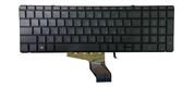Клавіатура для ноутбука HP Spectre X360 (15-CH) (Black) з підсвіткою (Light), RU