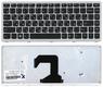 Клавиатура для ноутбука Lenovo IdeaPad (U410) Черный, (Серебряный фрейм), RU