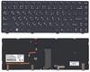 Клавиатура для ноутбука Lenovo IdeaPad (Y480) с подсветкой (Light), Черный, (Черный фрейм), RU