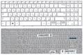 Клавиатура для ноутбука Samsung (370R4E, 370R5E) Белый, (Без фрейма), RU