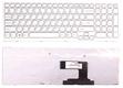 Клавиатура для ноутбука Sony Vaio (VPC-EL) Белый, (Белый фрейм), RU