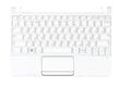 Клавиатура для ноутбука Samsung (N210) Белый, (Белый TopCase), RU