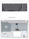 Клавиатура для ноутбука Asus (X551) Черный, (Белый TopCase), RU