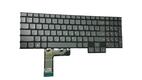 Клавиатура для ноутбука Lenovo Legion Pro 7 16IRX8H Серебряный с подсветкой (Light), (Без фрейма), RU