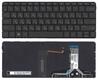 Клавиатура для ноутбука HP Spectre (13-v000) Bronze с подсветкой (Light), (Без фрейма) RU