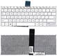 Клавиатура для ноутбука Asus F200CA, F200MA, X200LA, X200MA Белый, (Без фрейма) Русский (горизонтальный энтер)