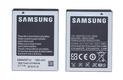 Батарея для смартфона Samsung EB454357VU Galaxy GT-B5510 Y Pro/S5300, Pocket/S5302 3.7В Черный 1200мАч 4.44Вт