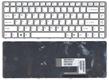 Клавиатура для ноутбука Sony Vaio (VGN-NW) Белый, (Серебряный фрейм) RU