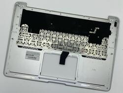 Клавиатура для ноутбука Apple MacBook Air (A1369) 2010+ Black, (Silver TopCase), Русский (горизонтальный энтер)
