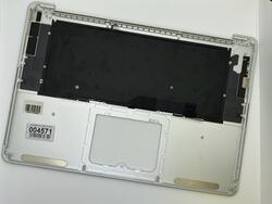 Клавиатура для ноутбука Apple MacBook Pro (A1398) Black, (Silver TopCase), Русский (горизонтальный энтер)