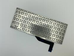Клавиатура для ноутбука Apple MacBook Pro 15 дюймов A1398 (2012, 2013, 2014, 2015 года) с подсветкой (Light) Black, (Без фрейма), Русский (вертикальный энтер)