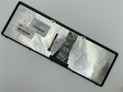 Клавиатурадля ноутбука Lenovo IdeaPad (G505S, Z510) с подсветкой (Light), Black, (Серебряный фрейм), RU