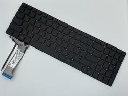 Клавіатура для ноутбука Asus (G771, N551) з підсвіткою (Light), Black, (Без фрейму) RU