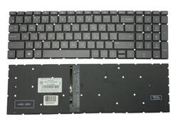 Клавіатура для ноутбука HP 250 G7 з підсвіткою (Light), Black, (Без фрейма), RU
