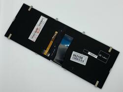 Клавиатура для ноутбука Clevo (W230) Black, (Серебряный фрейм) RU