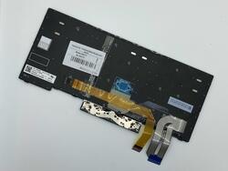 Клавіатура для ноутбука Lenovo ThinkPad E480 з підсвіткою (Light), з покажчиком (Point Stick), Black, (Чорний фрейм), RU