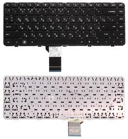 Клавіатура для ноутбука HP Pavilion (DM4-1000) Чорний, (Без фрейму) RU