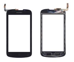 Тачскрін (Сенсорное стекло) для смартфона Huawei Ascend G300 з рамкою сірий