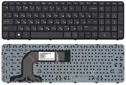 Клавіатура для ноутбука HP Pavilion (17, 17-E) Чорний, (Чорний фрейм) RU