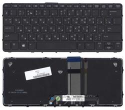 Клавіатура для ноутбука HP Pro X2 612 G1 з підсвіткою (Light), Black, (Черный фрейм), RU
